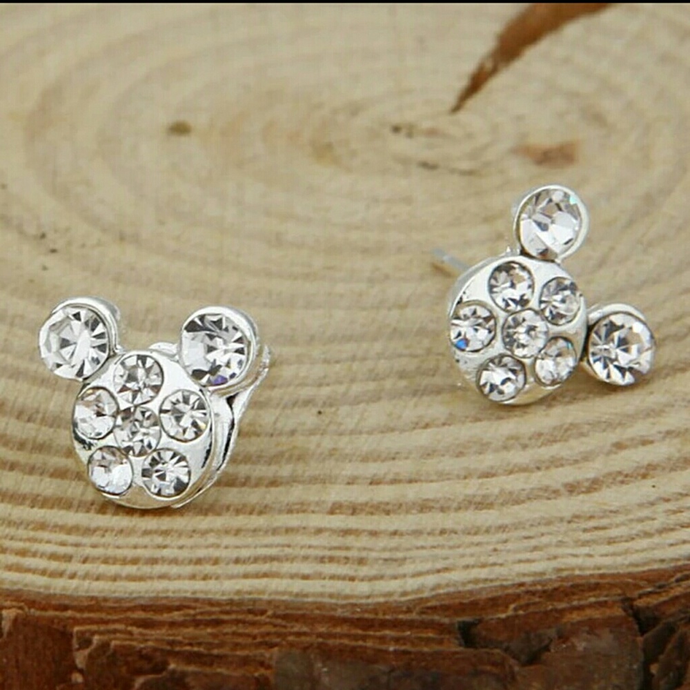 Tiny Mickey Mouse Earrings